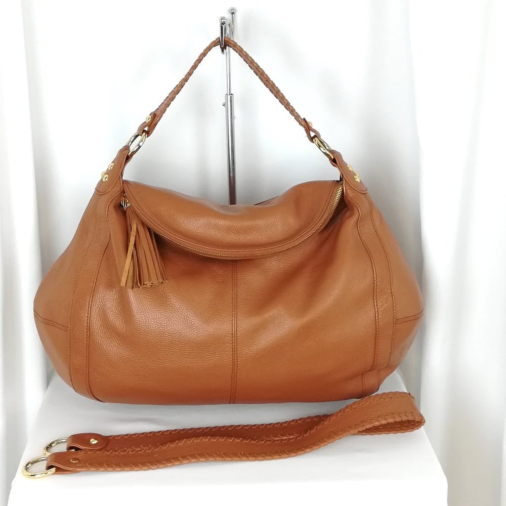 Onna Ehrlich Rachel XL Hobo Tan Leather